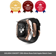 GOLDEN CONCEPT CRS 46mm Rose Gold Apple Watch Case / Express / Genuine