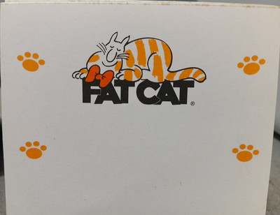 VTG FAT CAT Notepad 5.5'' X 4.25'' Approximately 20 pages