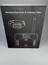 Wireless dog fence and training collar-medium
