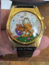 Garfield Armitron Musical Watch Works! Read description