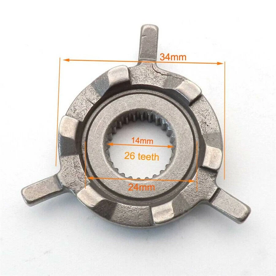 Kick Start Gear Kits With Spring Idle Gear Shaft For GY6 50cc 60cc 80cc P139QMB - Image 3 of 4