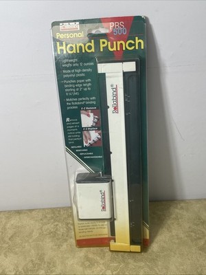 New Rollabind Hand Punch PBS 500 Portable Book Binding Journal Album