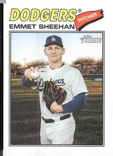 2026 Topps Heritage #178 Emmet Sheehan | Baseball Card