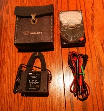 Vintage Triplett Model 310 Multimeter  & Model 10 Clamp Ammeter