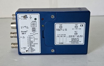 Denecke Dcode SB-T Tri-Level Timecode Sync Box 4-pin Lemo