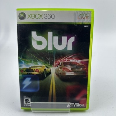 Blur (Microsoft Xbox 360, 2010) Complete In Box CIB
