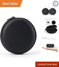 Compact Hard Shell Headphone Case   Lightweight, Water-Resistant, Modern Style
