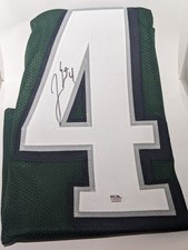Jake Elliott Signed Eagles Jersey PSA Witnessed - Size Large