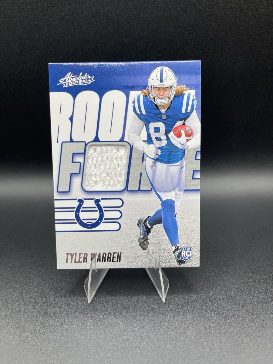 2025 Panini Absolute Tyler Warren Rookie Force Patch #RF-TWN