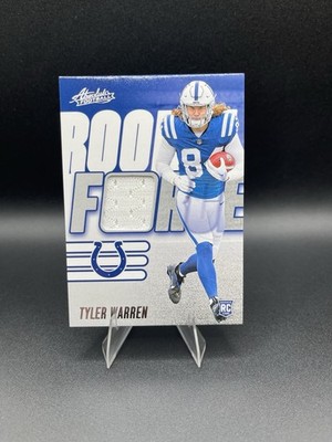 2025 Panini Absolute Tyler Warren Rookie Force Patch #RF-TWN