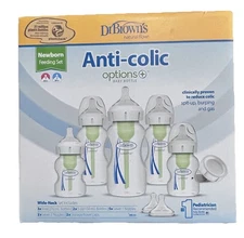Baby Bottle Gift Set 5 Pack Anti Colic Options Plus Feeding Bottles by Dr Browns