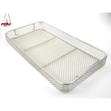 Siebschale mit Fallgriff für Sterilkontainer 480x255x50mm