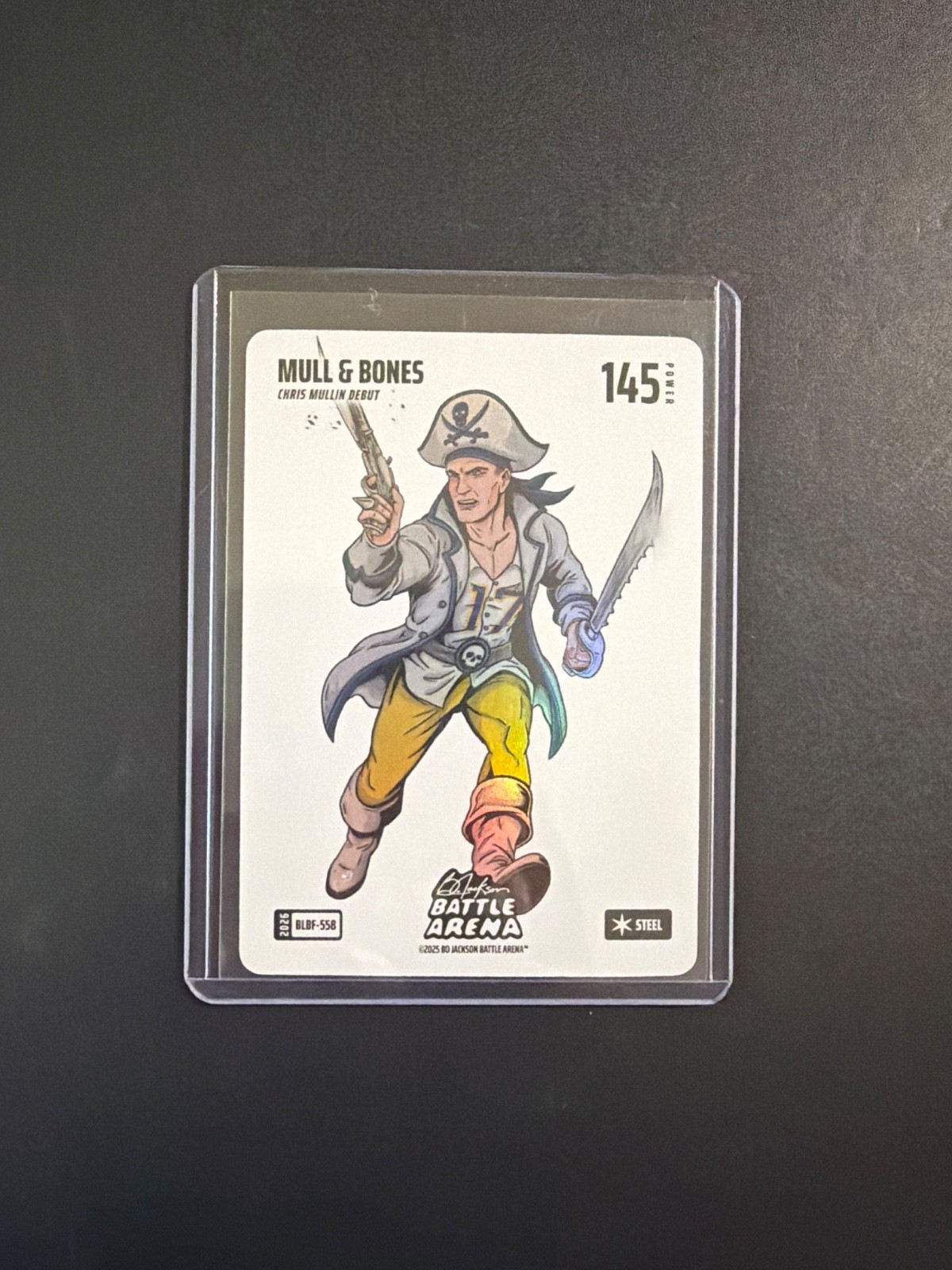 Mull & Bones Bo Jackson Battle Arena Blizzard 145 Power Steel BLBF-558 2026 Foil