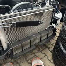 Mercedes W203 C-Klasse C200 Kompressor Kühler Klima Ladeluft Lüfter komplett Mercedes W203 C-Klasse C200 Kompressor Kühler Klima Ladeluft Lüfter komplett