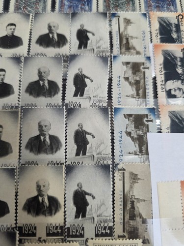 Lotto francobolli dell'URSS anno 1923-1950. Raro - Foto 7 di 14
