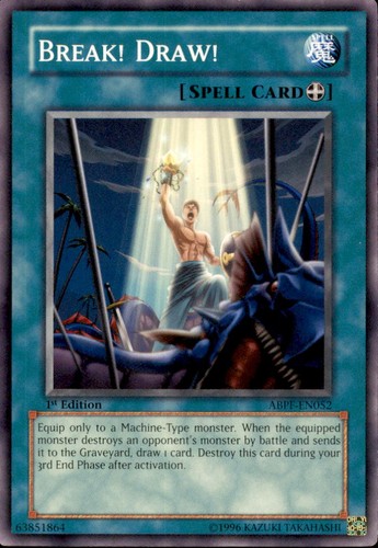 Break! Draw! ABPF-EN052 card