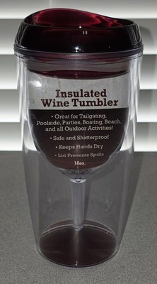 RRG 10oz Insulated Wine Tumbler New