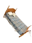 HTF Vintage Keystone Bed w/ Mattress Doll Furniture 1:6 Scale 1950s
