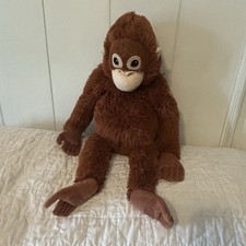Ikea Djungelskog Orangutan Plush Monkey Soft Toy Stuffed Animal 24" Punch