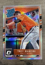 2017 Panini Donruss Optic - Rated Rookies Trey Mancini #59 Holo Prizm (RC)