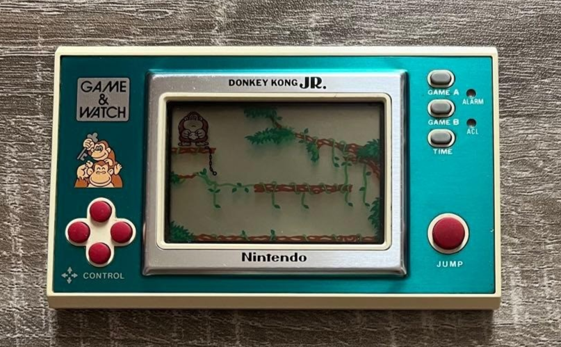 Nintendo DJ-101 Game & Watch Donkey Kong JR Console Japan Retro