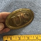 CIVIL WAR U. S. BELT PLATE… 3 1/2 X 2 1/4.. LEAD FILLED.. — photo 3
