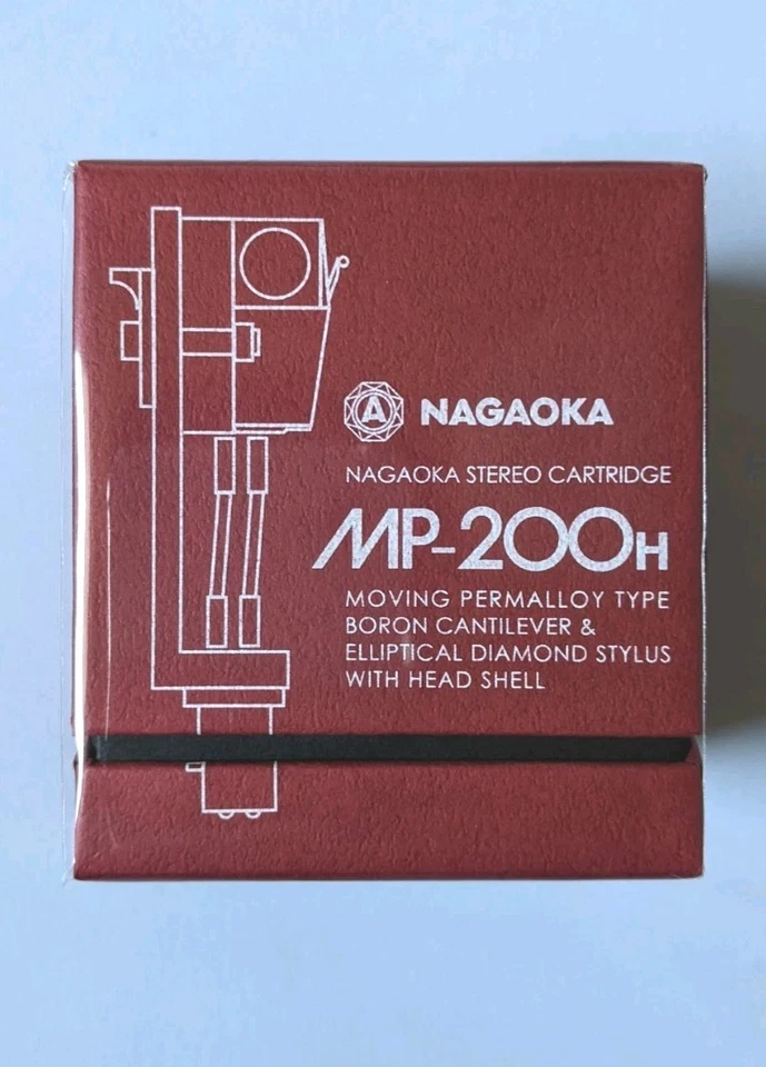 Cartucho estéreo tipo MP DDU NAGAOKA MP-200H con carcasa de cabezal Foto 3 de 4