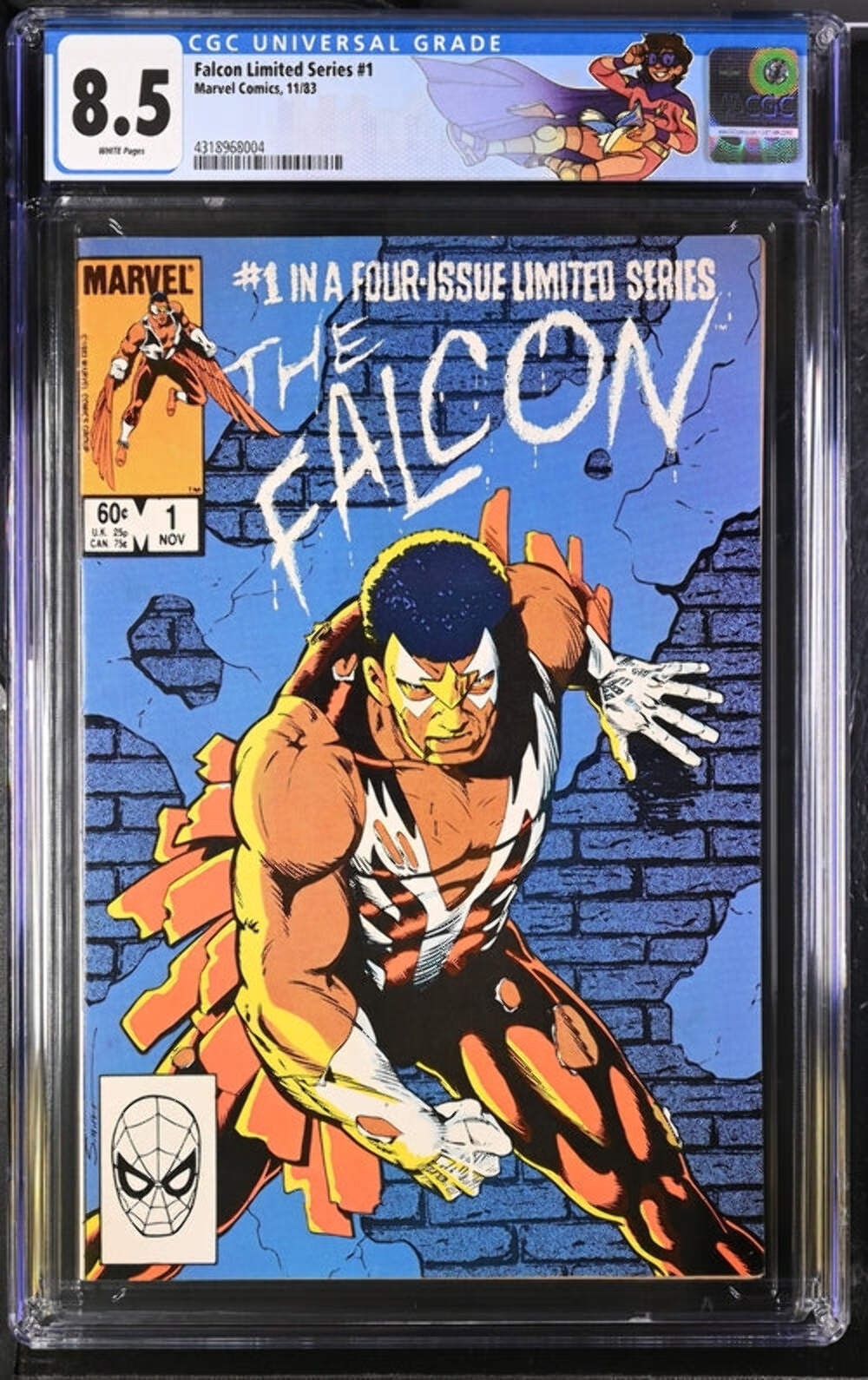 Falcon Limited Series #1 CGC 8.5 -Marvel Comics 11/83