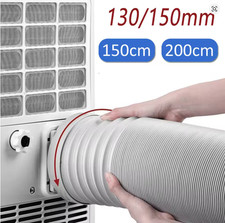 Kit Universale Per Tubo Di Scarico Climatizzatore - 2 Set Con Piastra Regolabile 43-140 Cm - Adatto Al 98% Dei Condizionatori Portatili