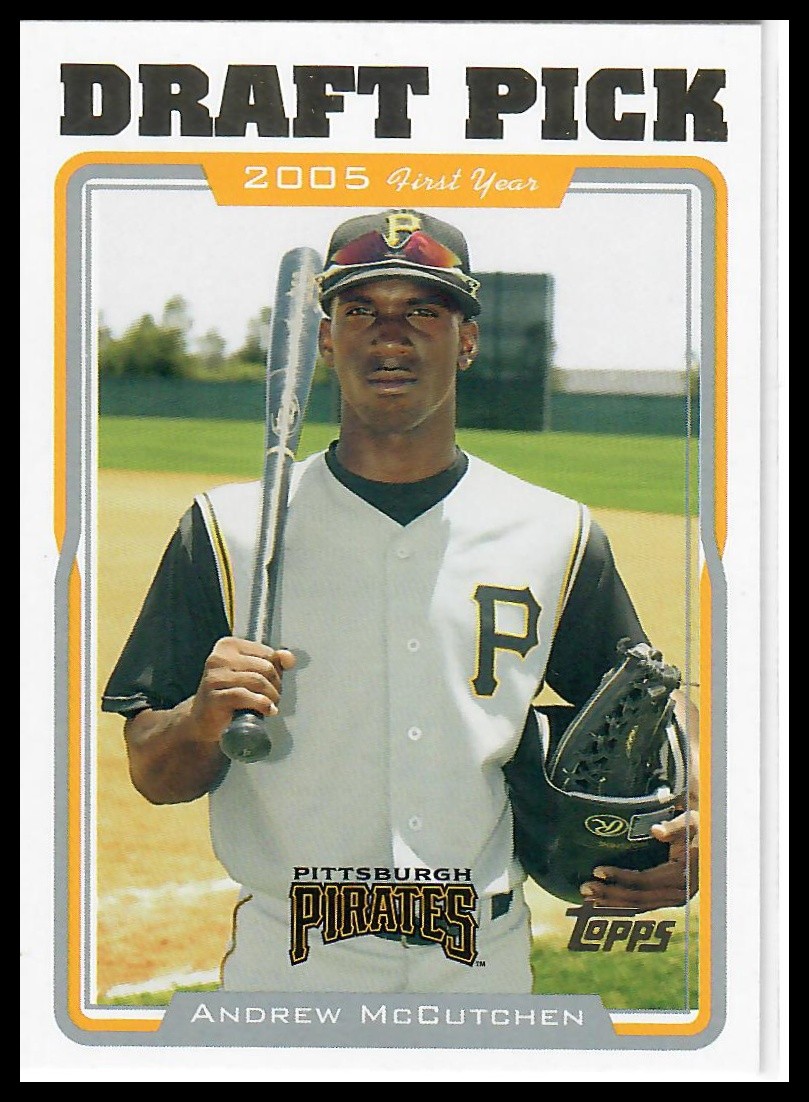 2005 Topps Updates #UH329 Andrew McCutchen Pittsburgh Pirates RC Rookie