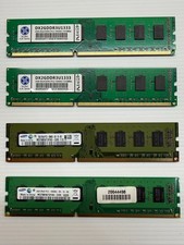 4 x 2Gb RAM DDR3 PC3 - 10600U - 1333Mhz - 240Pin