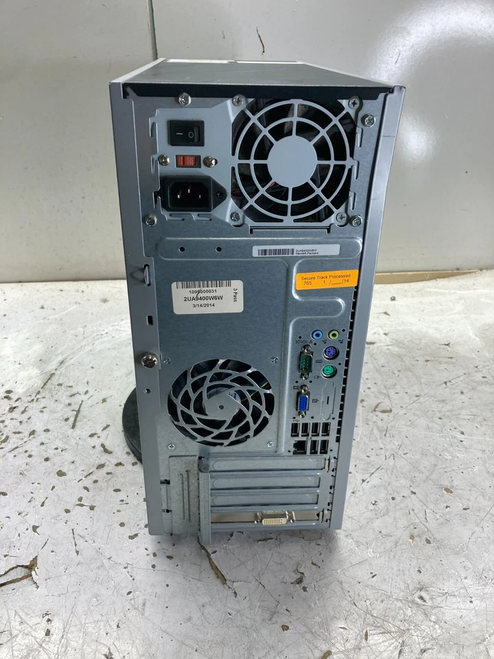 HP Compaq dc5800 Microtower Intel Core 2 Duo E8400 3.00GHz 3GB NO HDD - Image 3 of 4