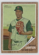 2011 Topps Heritage Minor League Edition Green Tint /620 Keyvius Sampson #58 0q3