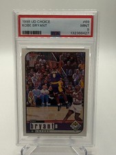 1998-99 Upper Deck UD Choice - Kobe Bryant #69 PSA 9 Los Angeles Lakers