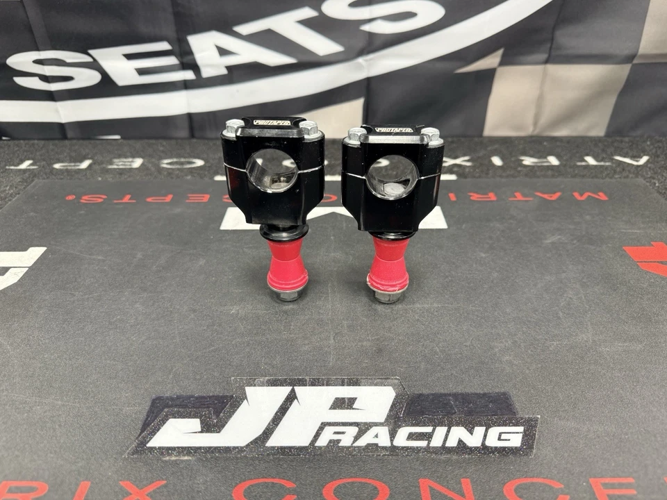 PRO TAPER Universal Oversize 1 1/8" Handlebar Mounts, Fat Bar Handlebar Clamps - Image 3 of 4