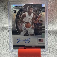 2020 Panini Prizm Draft Picks - Tyrique Jones Prospect Auto #PA-TJ Silver