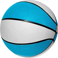 Regulation Size 9'' Swimming Pool Basketball, Waterproof, Blue (Size 6), for Age