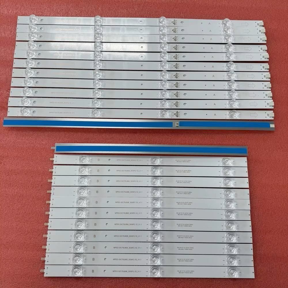LED Backlight Strip For TCL 75S421 75S423 75S425 75S405 75D6 75V2 GIC75LB08