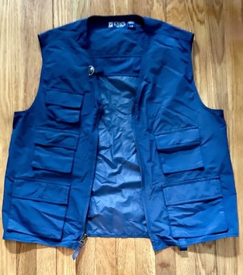 Chaps Ralph Lauren Water Resistant Navy Blue Fishing Best Men s Large EUC