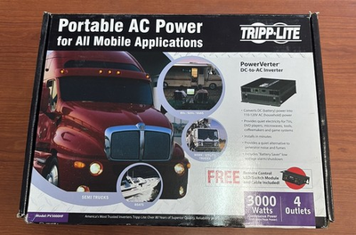 #ad TRIPP LITE PV3000HF PowerVerter Ultra Compact Inverter $350.00