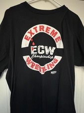 Original ECW Extreme Championship Wrestling hardcore t-shirt 1995 size 2X