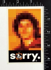 Flip Sorry Mark Appleyard 2002 original vintage NOS skateboard skate sticker