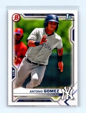 2021 Bowman Antonio Gomez Prospects New York Yankees