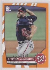 2023 Topps Big League Retail Electric Orange Stephen Strasburg #87 2xd