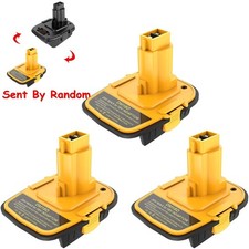 3PACK DM18D Converter Compatible with Dewalt 20V Battery Milwaukee 18V Battery