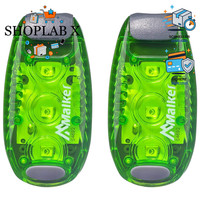 LED Blinklicht Set Sicherheitslicht FüR Kinder Schulranzen NachtläUfer Hunde 2Er