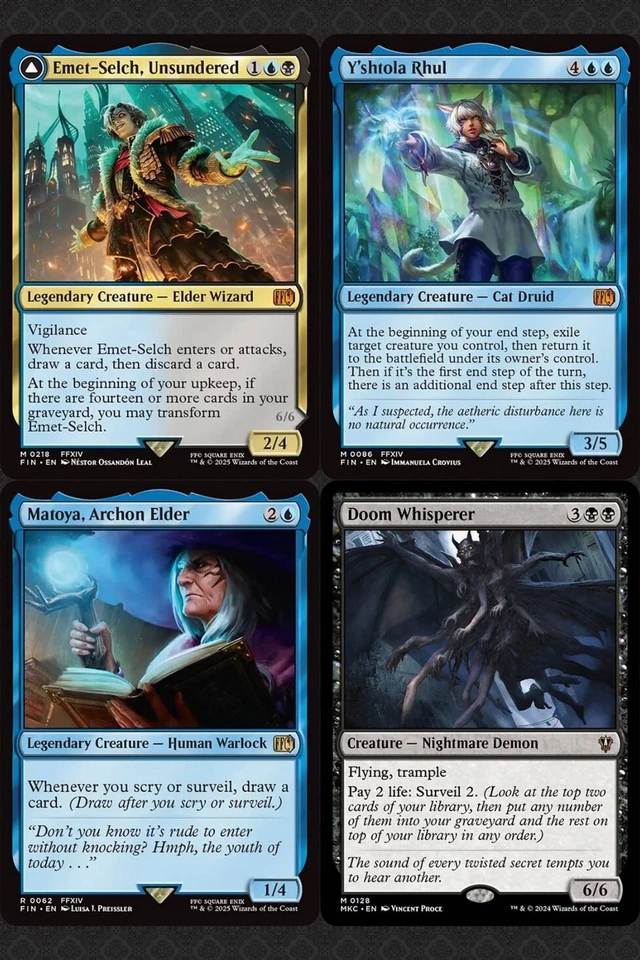 Ultimecia, Time Sorceress Commander Deck Extra Turns EDH Magic MTG Ready-to-Play - Image 2 of 4