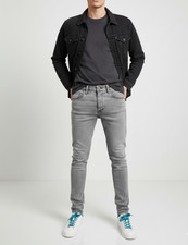 Herren Skinny Jeans Slim Fit Stretch-Denim Freizeithose