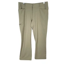 Eastern Mountain Sports Mountain Life Performance Pants Mens 36x31 Beige Stretch