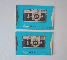 RARE Leica Leitz M2R Instruction Manual Exc Condition